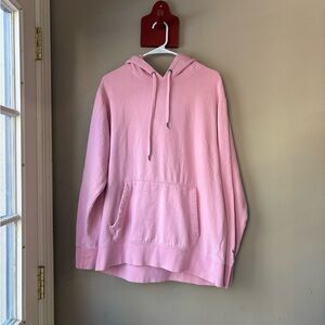 American Eagle Outfitters Soft Pink Oversized Sweatshirt L